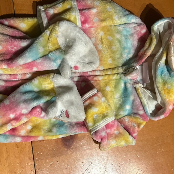 Onesies 0 to  3 moths infant set of two. Winter warmth full body cover hoodie - Picture 5 of 13